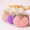 Süßes Pink - Perle Handtasche
