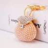 Süßes Pink - Perle Handtasche