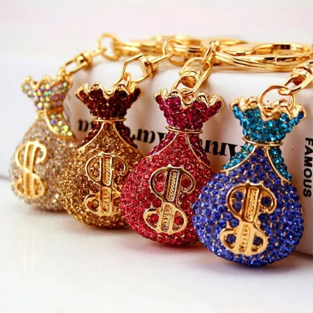 Creative - Crystal - Lucky Money - Porte-clés