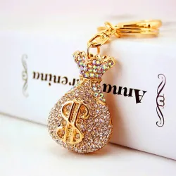 Creative - Crystal - Lucky Money - Porte-clés