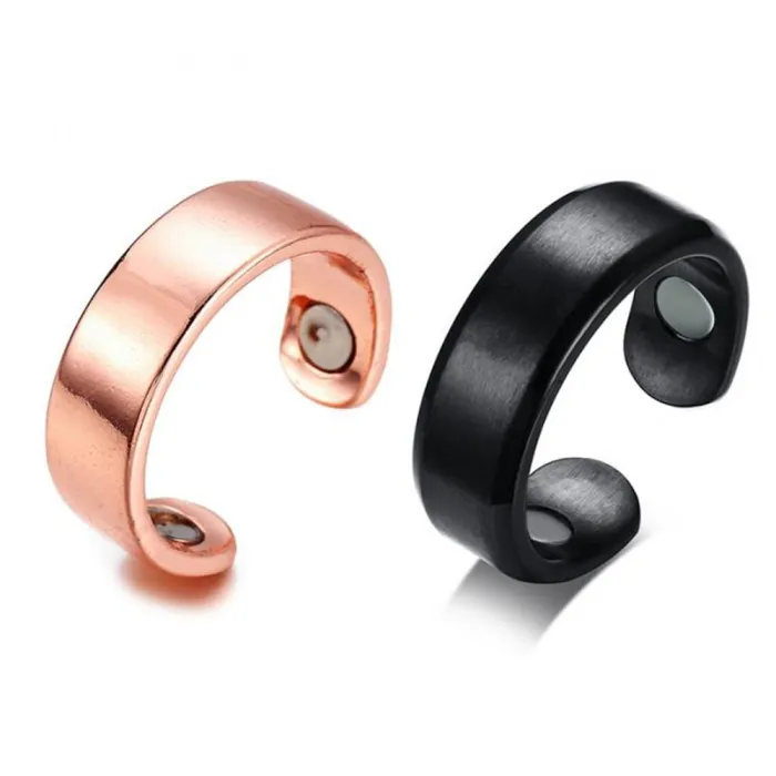 Anti Snoring Enhet - Justerad Ring - Magnetisk Terapi