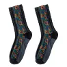 Embroidery Flower Socks - Ethnic StyleDames mode