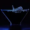 Air Plane Lamp - 3D Light - LED - 7 färger