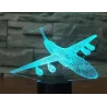 Air Plane Lamp - 3D Light - LED - 7 färger