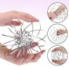 Flow ring - kinetic spring - fidget spinner - metal anti-stress toy