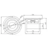 Haut-parleur de moniteur de gamme complète - 2pcs/lot
