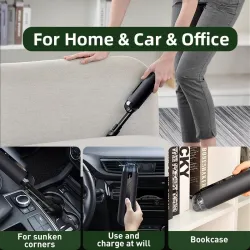 Portable - Voiture - Nettoyeur d'aspirateur - Sans fil - Rechargeable