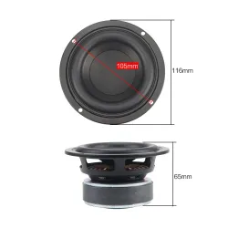Intervenant subwoofer rond - 1PC