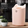 Luftbefeuchter - 3000ML - Doppeldüse - Cool Mist - Bunte LED