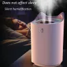 HumidificadoresHumidificador de aire - 3000ML - Doble boquilla - Cool Mist - LED colorido