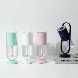 Air Ion Humidifier - 200ML - Ultrasonic - 7 värivaloa