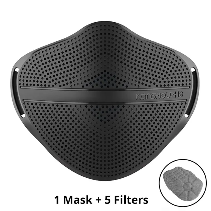 Camouflage - Respirator Face Mask - Silikon - 1pc