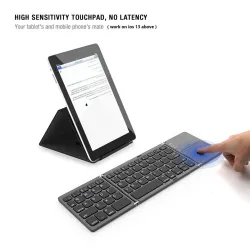 Mini - Folding - teclado - Bluetooth - teclado sem fio