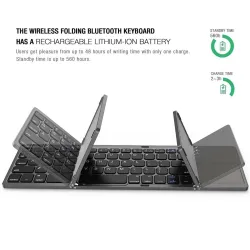 Mini pliage - Clavier - Bluetooth - Clavier sans fil