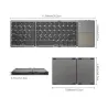 TecladosMini - plegado - teclado - Bluetooth - teclado inalámbrico