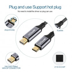 USB - Typ C zu Mini - Port Cable - Konverter- Macbook - Huawei Mate 10