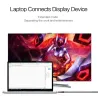 USB - Type C à Mini - Display Port Cable - Convertisseur- Macbook - Huawei Mate 10