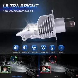 Ampoules LED - 16000LM - 6000k - 4300k