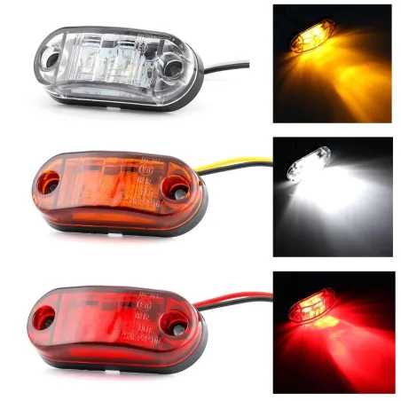 Auto Clearance Taillight - 2 LED Lampa - Bil - Lastbil