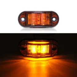 Auto Clearance Taillight - 2 LED Lampa - Bil - Lastbil