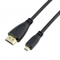 Micro HDMI till HDMI-kabel - 1080P - Male -Male Adapter