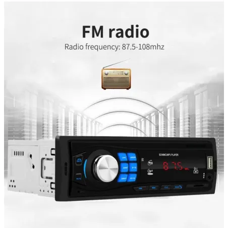 Bil - Bluetooth - Stereo Radio