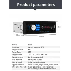 Bil - Bluetooth - Stereo Radio