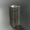N35 Neodymium magneter - stark magnetblock 20 * 10 * 4mm med 4mm hål - 10 bitar