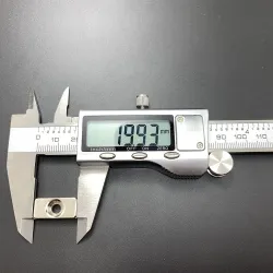 N35 Neodymium magneter - stark magnetblock 20 * 10 * 4mm med 4mm hål - 10 bitar