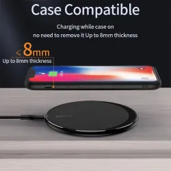 CargadoresCargador inalámbrico Qi - iPhone 11 Pro - 8 - XR - XS - 10W - Wireless rápida