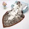 PañuelosBufanda lujosa con estampado de moda - seda