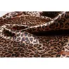 PañuelosElegante bufanda cuadrada con impresión leopardo - seda