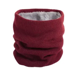 PañuelosBufanda redonda tibia con felpa - unisex