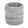 Warmer runder Stricktuch - unisex