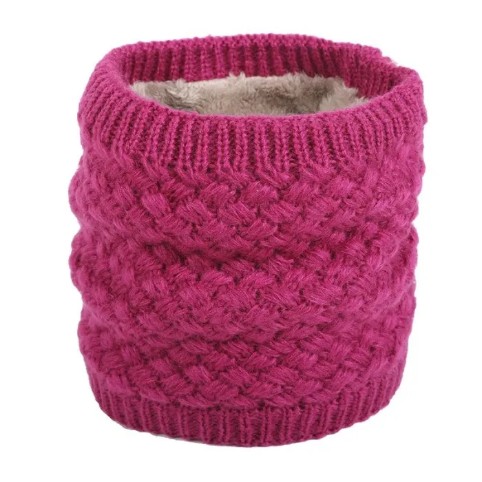 Pañuelosbufanda de punto redondo cálido - unisex