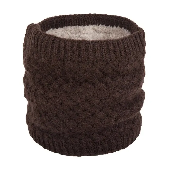 Sciarpa rotonda a maglia calda - unisex