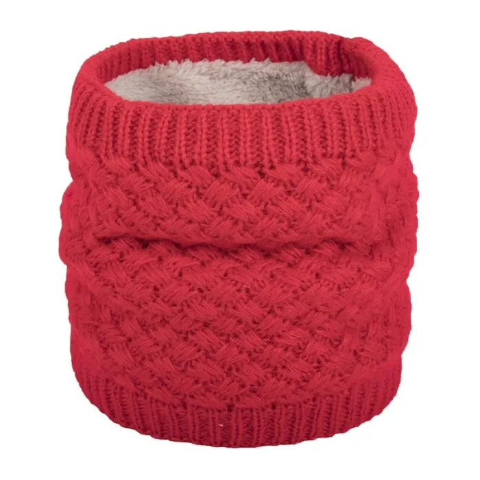 Sciarpa rotonda a maglia calda - unisex