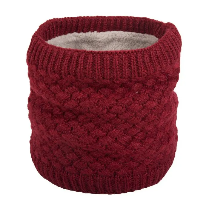 Sciarpa rotonda a maglia calda - unisex