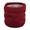 Sciarpa rotonda a maglia calda - unisex