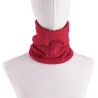 Gestrickter warmer Schal mit Plüsch - unisex