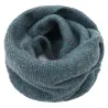 Warm knitted scarf