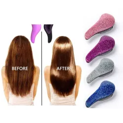 Mini pettine - spazzola antistatica per capelli
