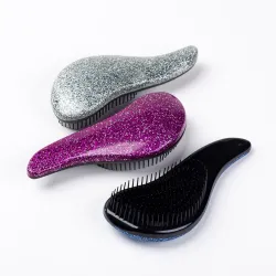 Mini pettine - spazzola antistatica per capelli