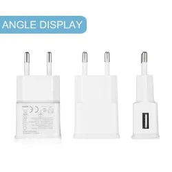 Universal fast charger - single USB port - adapter - EU plug