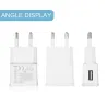 Uniwersalna szybka ładowarka - pojedynczy port USB - adapter - wtyczka EUŁadowarki