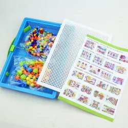 Mushroom - DIY - Barns pedagogiska leksaker - 296PCS