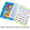 Mushroom - DIY - Barns pedagogiska leksaker - 296PCS