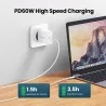 PD - 60W - Typ-C Kabel QC - Snabbladdning