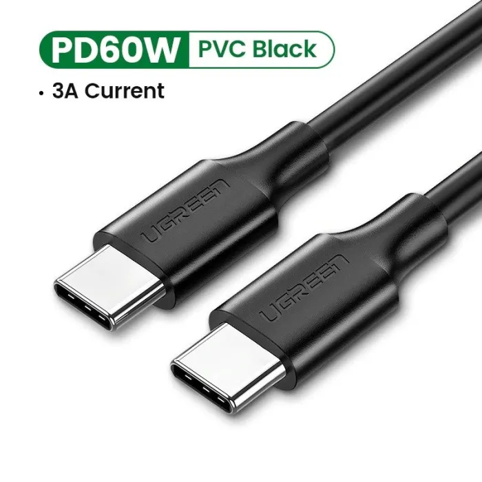PD - 60W - Type-C - Cable QC - Fast ChargeKabels