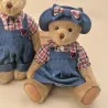 Animales de peluchePareja vestida - Osos de peluche
